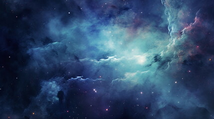 Fototapeta na wymiar space background realistic background blue sky with stars