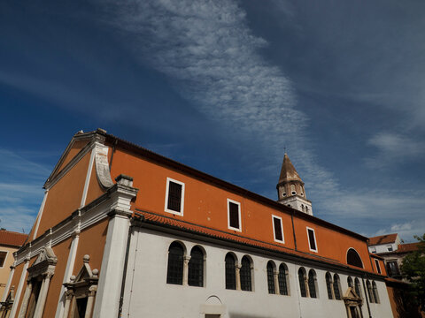 zadar croatia medieval town