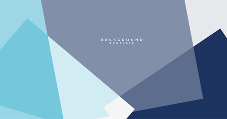 abstract geometric blue and grey colorful background template for presentation