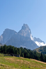 Fototapeta na wymiar Spectacular mountain landscape, the dolomites, Italy