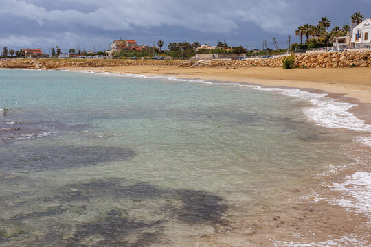 Marina di Avola in the district of Syracuse on the island of Sicily