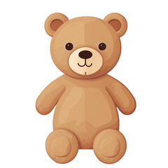 "Cute teddy bear friends. Generative AI.
