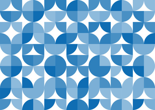 bauhaus retro style pattern template simple background wallpaper winter colors colorful blue pastel geometry decorative textile cover design banner poster random cover carpet wrap web art star circle