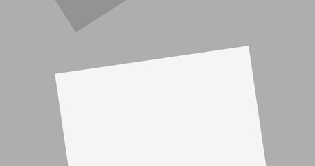 clean white and grey geometric background with copy space area for text