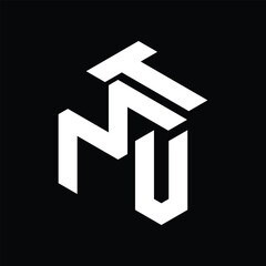 TWU letter logo design .TWU monogram letter logo. TWU creative initial letter logo concept. TWU letter design.

