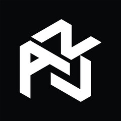 ANV letter logo design .ANV monogram letter logo. ANV creative initial letter logo concept. ANV letter design.
