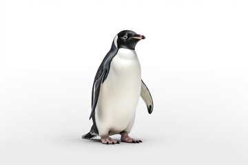 Adelie Penguin isolated on white background