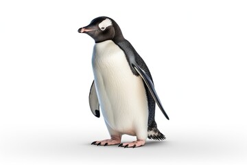 Adelie Penguin isolated on white background