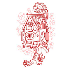 Baba Yaga tattoo
