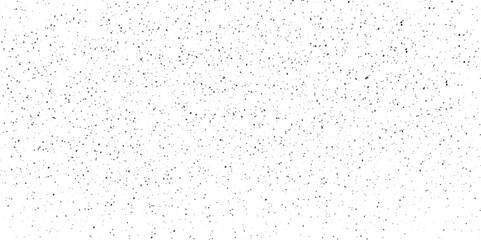 Dust overlay distress grungy effect paint. Black and white grunge seamless texture. Dust and scratches grain texture on white and black background.