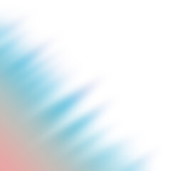 Orange Blue Spike Gradient Corner Overlay