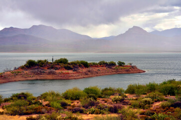 Fototapeta premium Roosevelt Lake Arizona