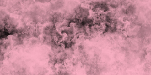 Pink watercolor background for your design, watercolor background concept, vector.Smoke effect with fog clouds Background Powder of Colors Exploded Blush Fog or smoke color isolated background 