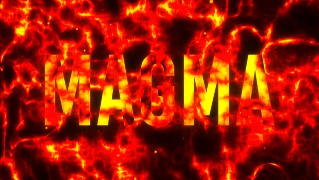 Hot Molten Magma Title Intro
