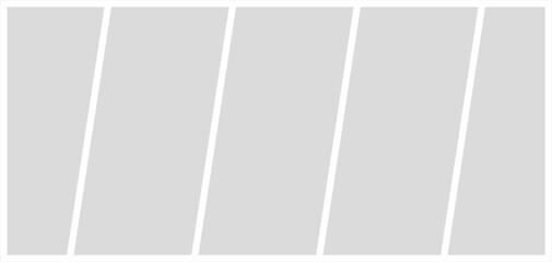 Pictures or photos frame collage. comics page grid layout abstract photo frames and digital photo wall template
