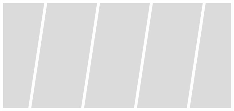 Pictures or photos frame collage. comics page grid layout abstract photo frames and digital photo wall template