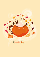 Pumpkin Spice Latte, Coffee, Autumn, PSL, Fall, Pumpkin