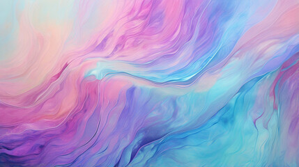Obraz premium Abstract background texture of iridescent paints.
