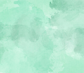 グリーン水彩テクスチャー