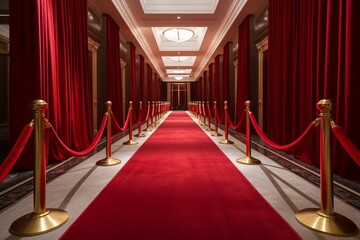 Red Carpet Glamour: Center Stage