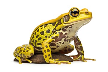 Frog isolated on white background