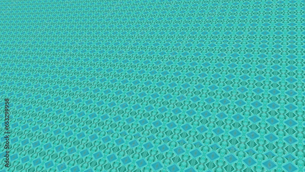 Poster spatial background with bright flashing pattern. design. abstract field with flashing geometric patt