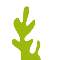Illustration of Green Sea Coral