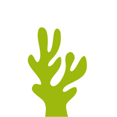 Illustration of Green Sea Coral