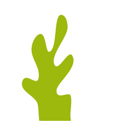 Illustration of Green Sea Coral