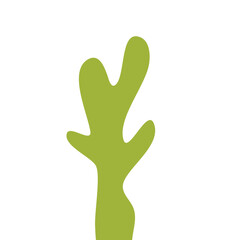 Illustration of Green Sea Coral