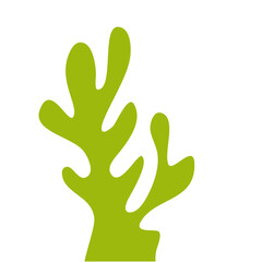 Illustration of Green Sea Coral