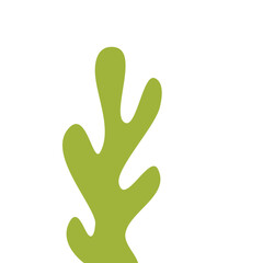 Illustration of Green Sea Coral