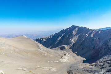 Scenic views of Medetsiz tepe (3524 m), which is the highest peak of Bolkar mountain, which is a...