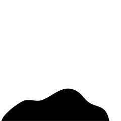 Silhouette of Hills