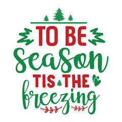 Fototapeta premium Christmas SVG design