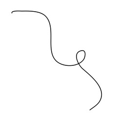 A Strand of Hair Vector