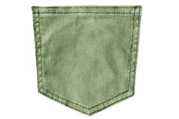 Patch pocket isolated