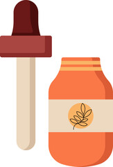 Skincare Serum. Vector Illustration	