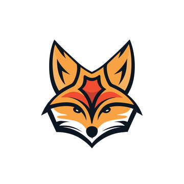 red fox head logo