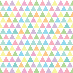 Fototapeta premium Abstract geometric colorful triangle background