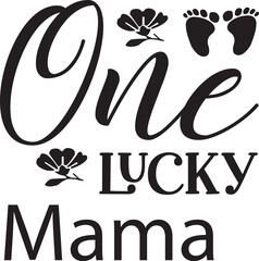 Obraz premium mama svg design cut files