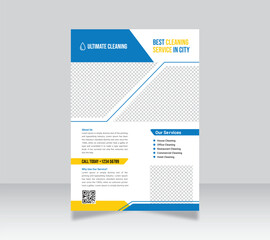 Modern Cleaning Flyer Templates