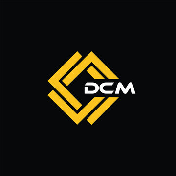 DCM letter design for logo and icon.DCM typography for technology, business and real estate brand.DCM monogram logo.