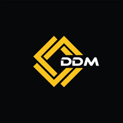 DDM letter design for logo and icon.DDM typography for technology, business and real estate brand.DDM monogram logo.