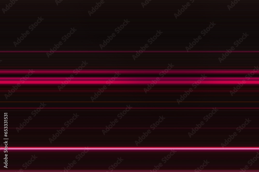 Wall mural Pink neon lights as stripes for 90s background concept. - Wall murals