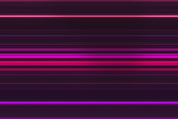 Futuristic neon stripes on black background for 90s wallpaper background.