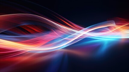 abstract light motion trails illustration line blue, blur night, bright trail abstract light motion trails