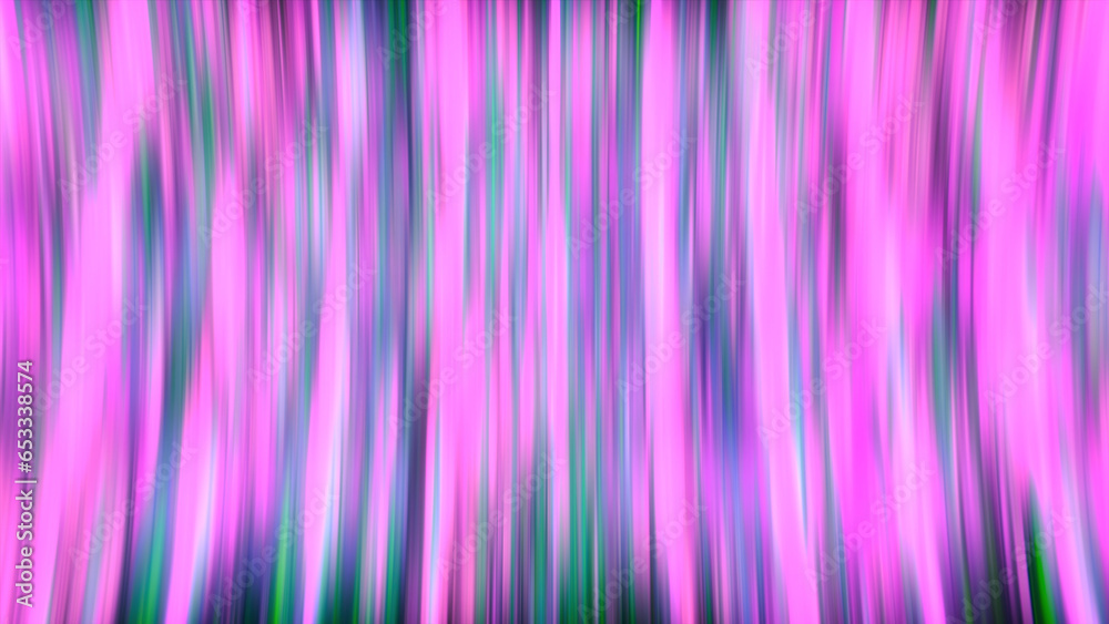 Fototapete moving streams of colored vertical stripes. motion. flow of power transmission traffic in matrix. mo
