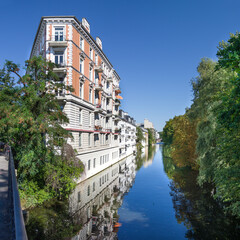 Hamburg Sp&auml;tsommer Isebekkanal