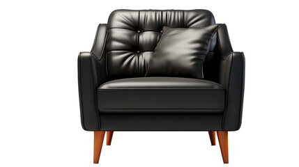 Naklejka premium a arm chair isolated on white background